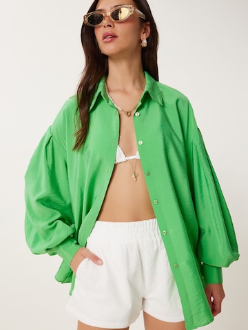 Happiness İstanbul Blúzka - Zelená
