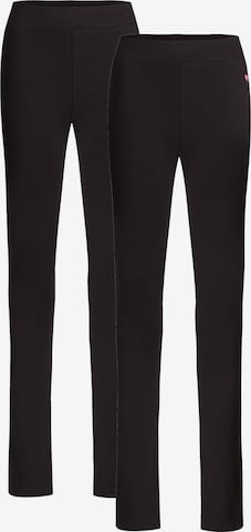 WE Fashion - Skinny Leggings en negro: frente