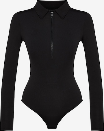 Trendyol Боди-футболка в Черный: спереди