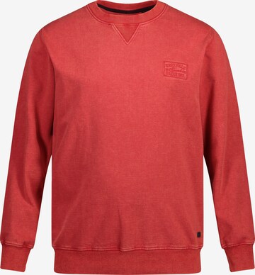 Sweat-shirt JP1880 en rouge : devant