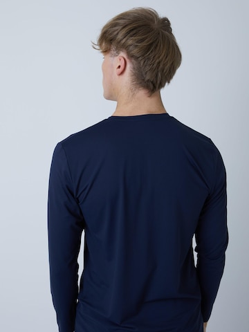 Maglia funzionale 'Crew Neck Long Sleeve Shirt' di SPORTKIND in blu