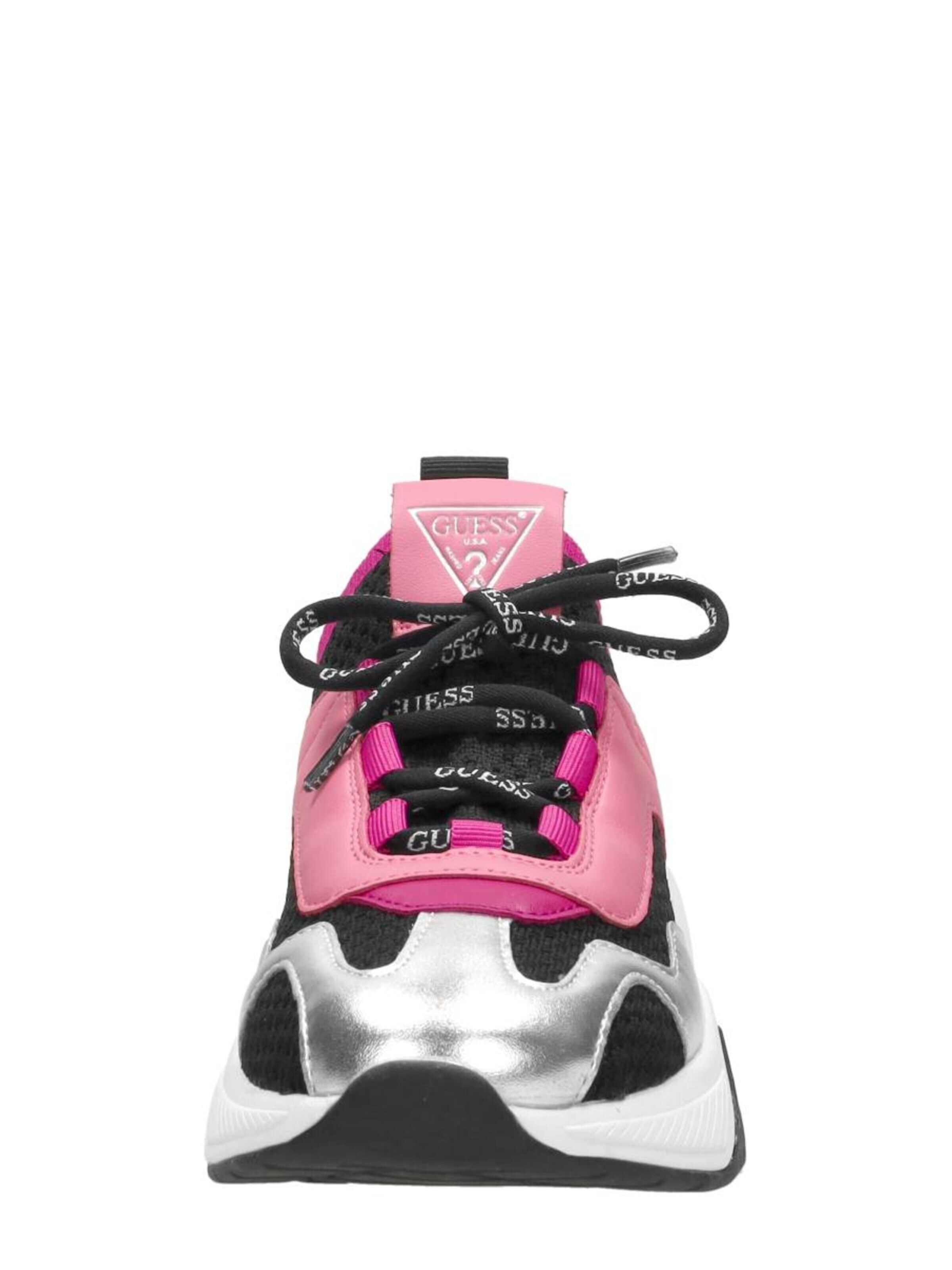 GUESS Sneakers laag 'Geniver 2' in Zwart