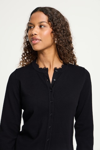 ICHI Strickjacke 'IHLULS' in Schwarz