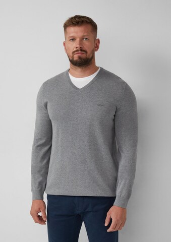 Pull-over s.Oliver en gris : devant