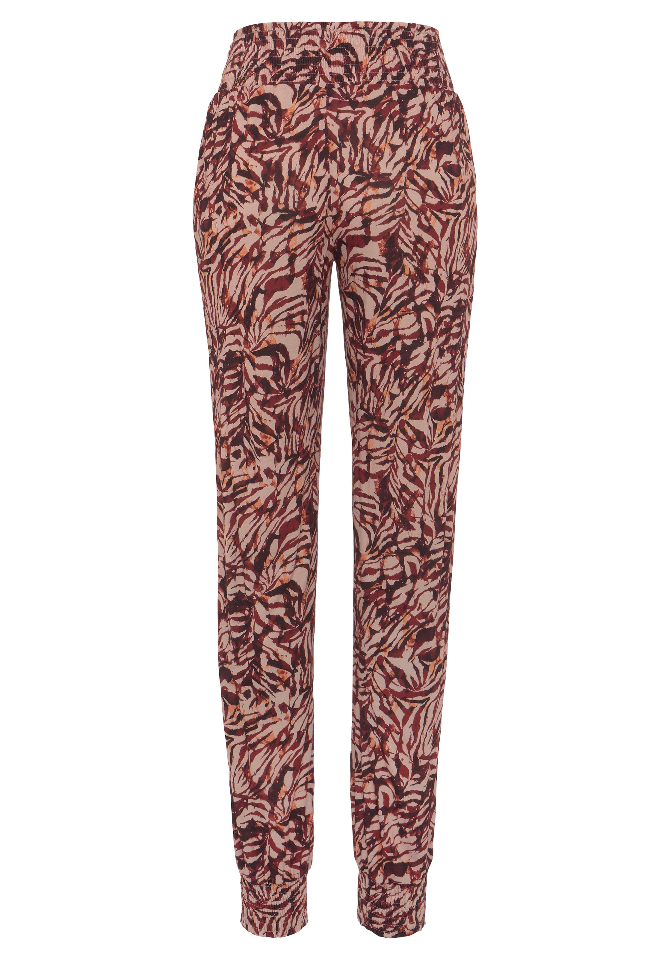 VIVANCE Pyjamabroek in Beige: voorkant