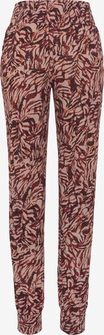 VIVANCE Pajama Pants in Beige: front