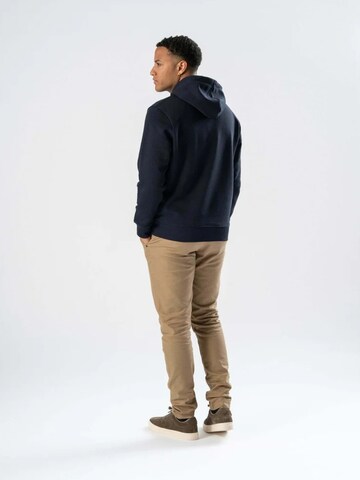 TEESHOPPEN Sweater ' Sweatshirt Hoodie ' in Blue