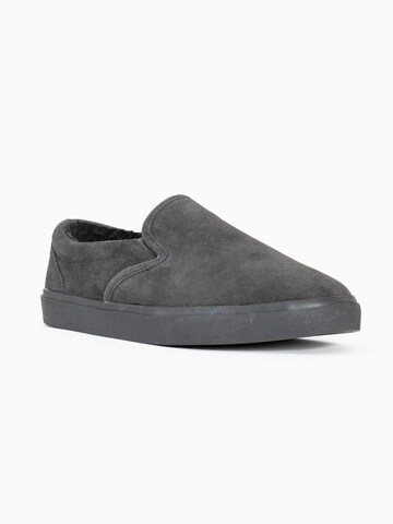 Minnetonka - Zapatillas deportivas bajas 'Alden' en gris