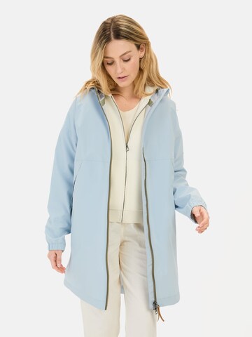 CAMEL ACTIVE leichter teXXXactive® Funktionsmantel aus recyceltem Polyester in Blau: Vorderseite
