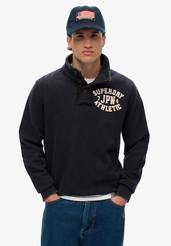Pull-over Superdry en bleu : devant