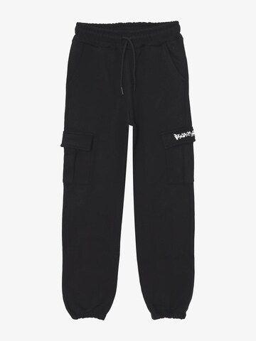 DISCLAIMER Regular Hose 'Disclaimer' in Schwarz: Vorderseite