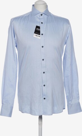 Bruun & Stengade Button Up Shirt in S in Blue: front