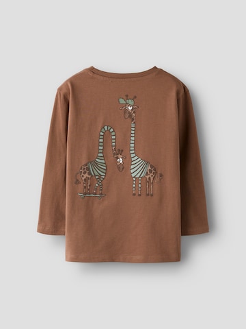 NAME IT - Camiseta 'NMMDENIUS' en marrón