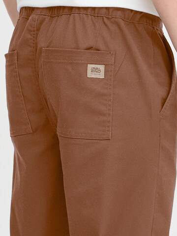 BLEND Regular Broek in Bruin