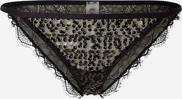 Slip 'Wild Rose' LOVE Stories en noir : devant