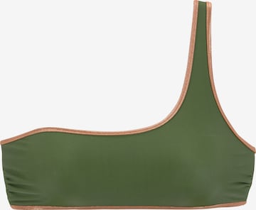 Bruno Banani Bustier Bikinitoppi värissä vihreä: etupuoli
