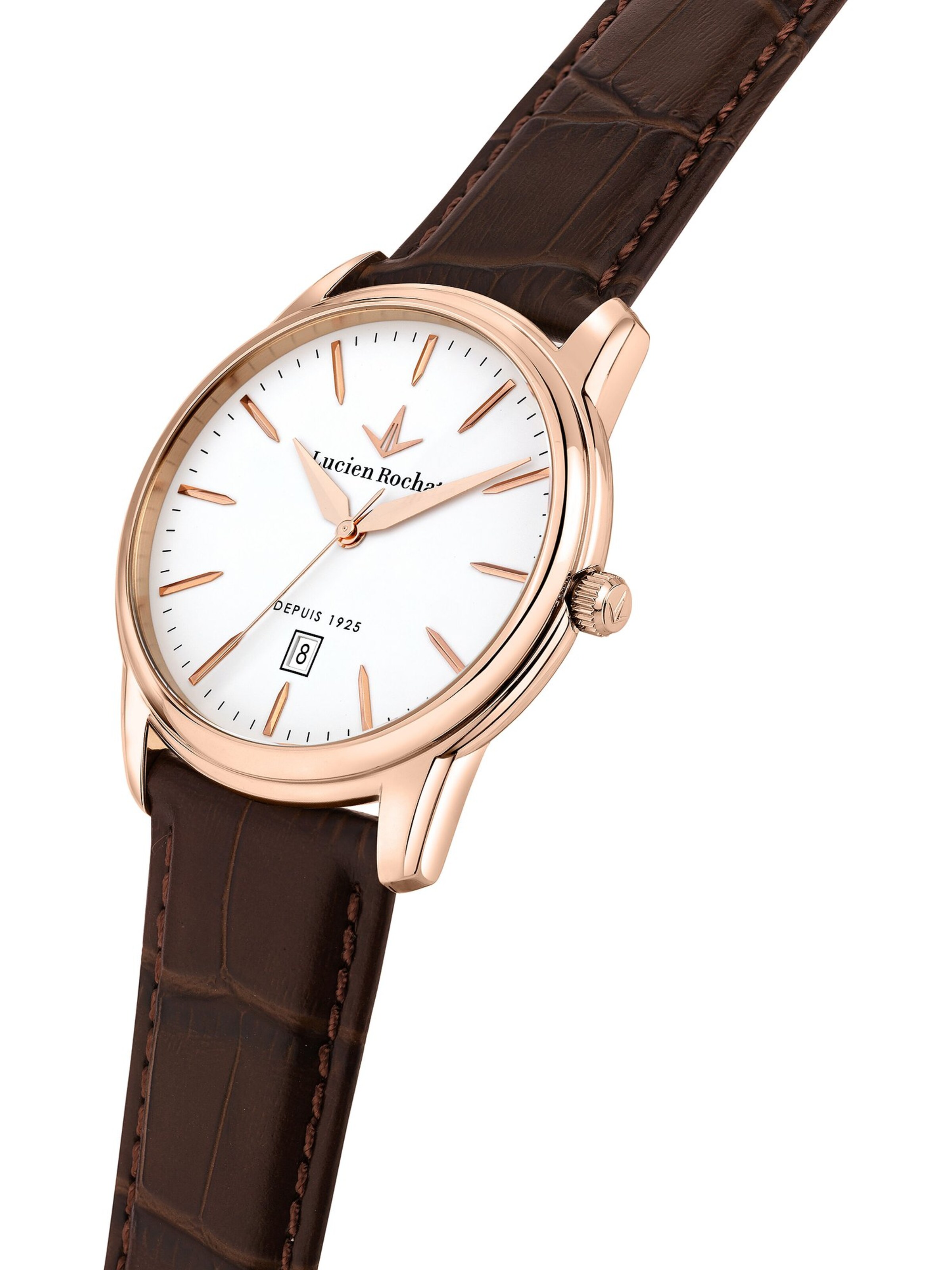 Lucien Rochat Analog Watch in Brown