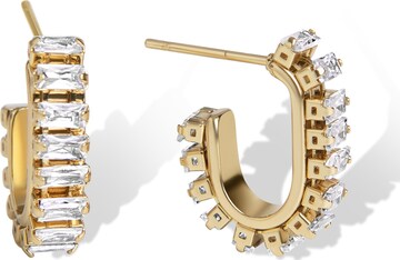 Boucles d'oreilles Amberz en or : devant