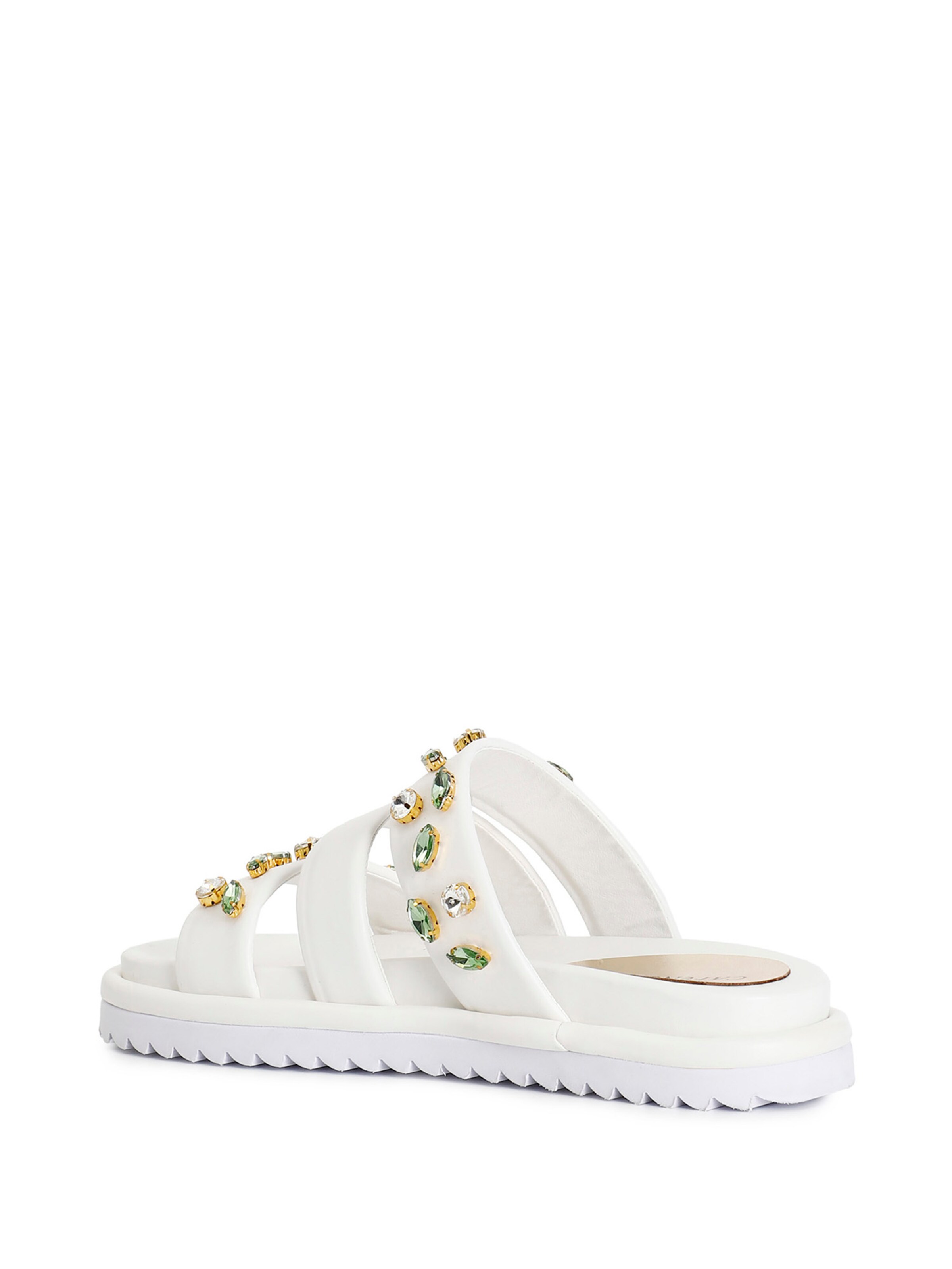 Sandalo di CAFè NOIR in bianco