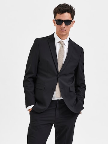 SELECTED HOMME Slim fit Suit Jacket 'Elon' in Black