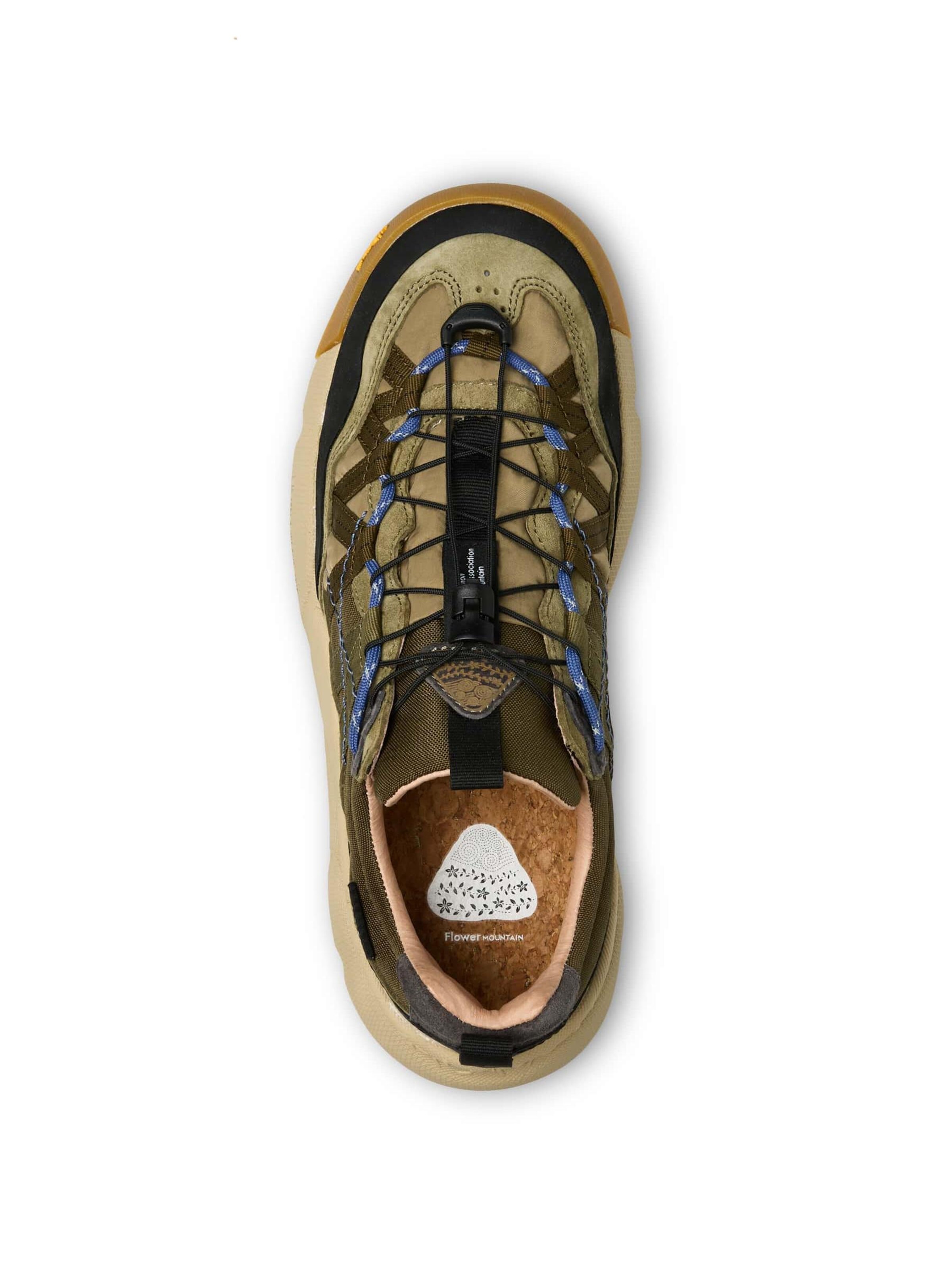 Baskets basses 'IWANO 2 UNI' Flower Mountain en vert
