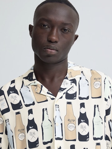 Fit confort Chemise 'BHANVAR' BLEND en beige