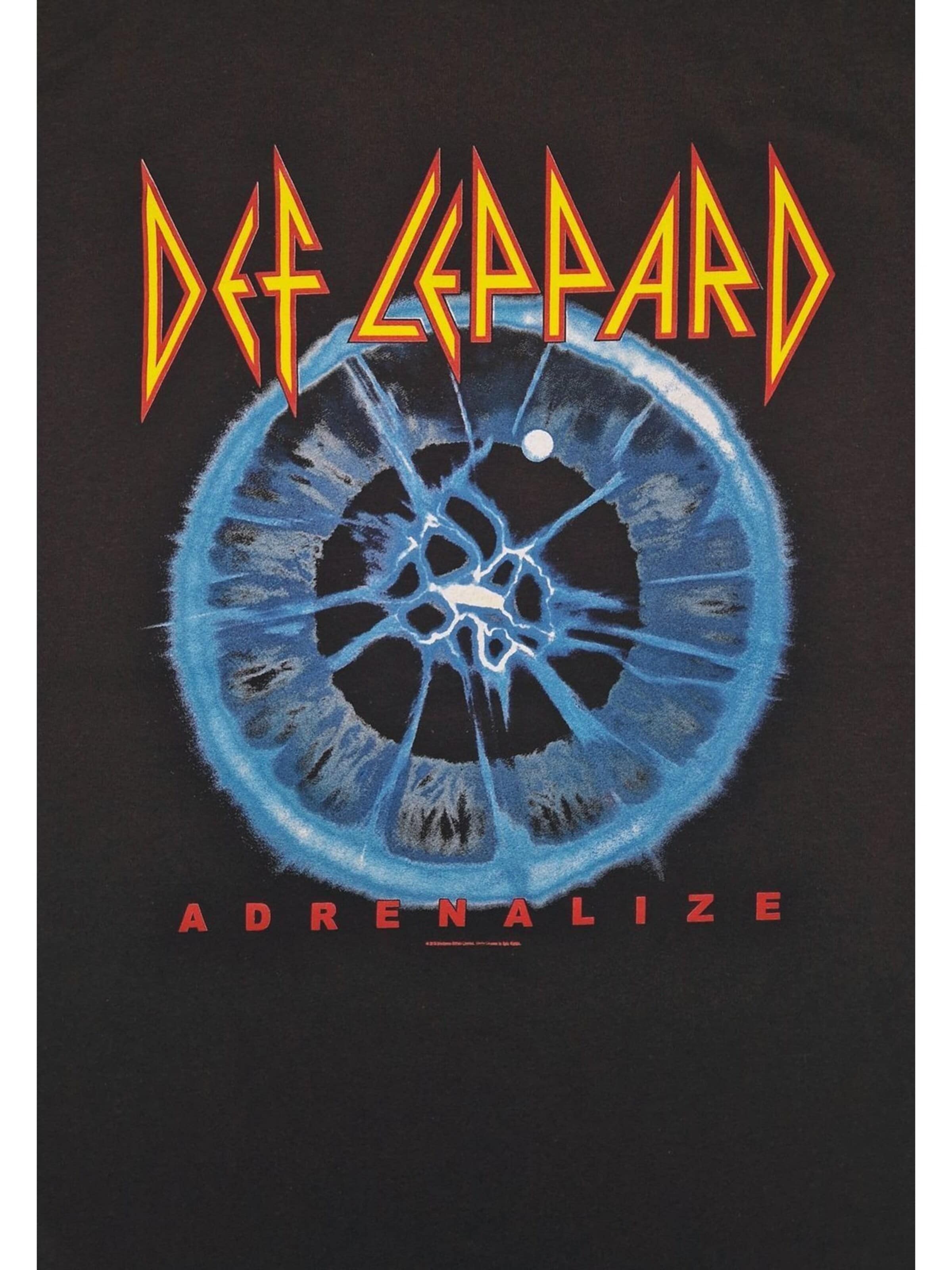 T-Shirt 'Adrenalize' Def Leppard en noir