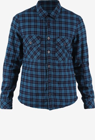 Miracle of Denim Button Up Shirt in Blue: front