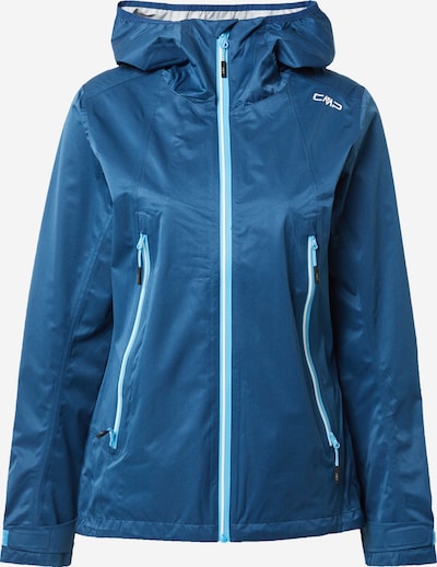 CMP Veste outdoor en bleu / bleu clair / blanc, Vue avec produit