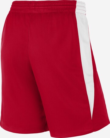 NIKE Loose fit Workout Pants 'Team Stock 20' in Red