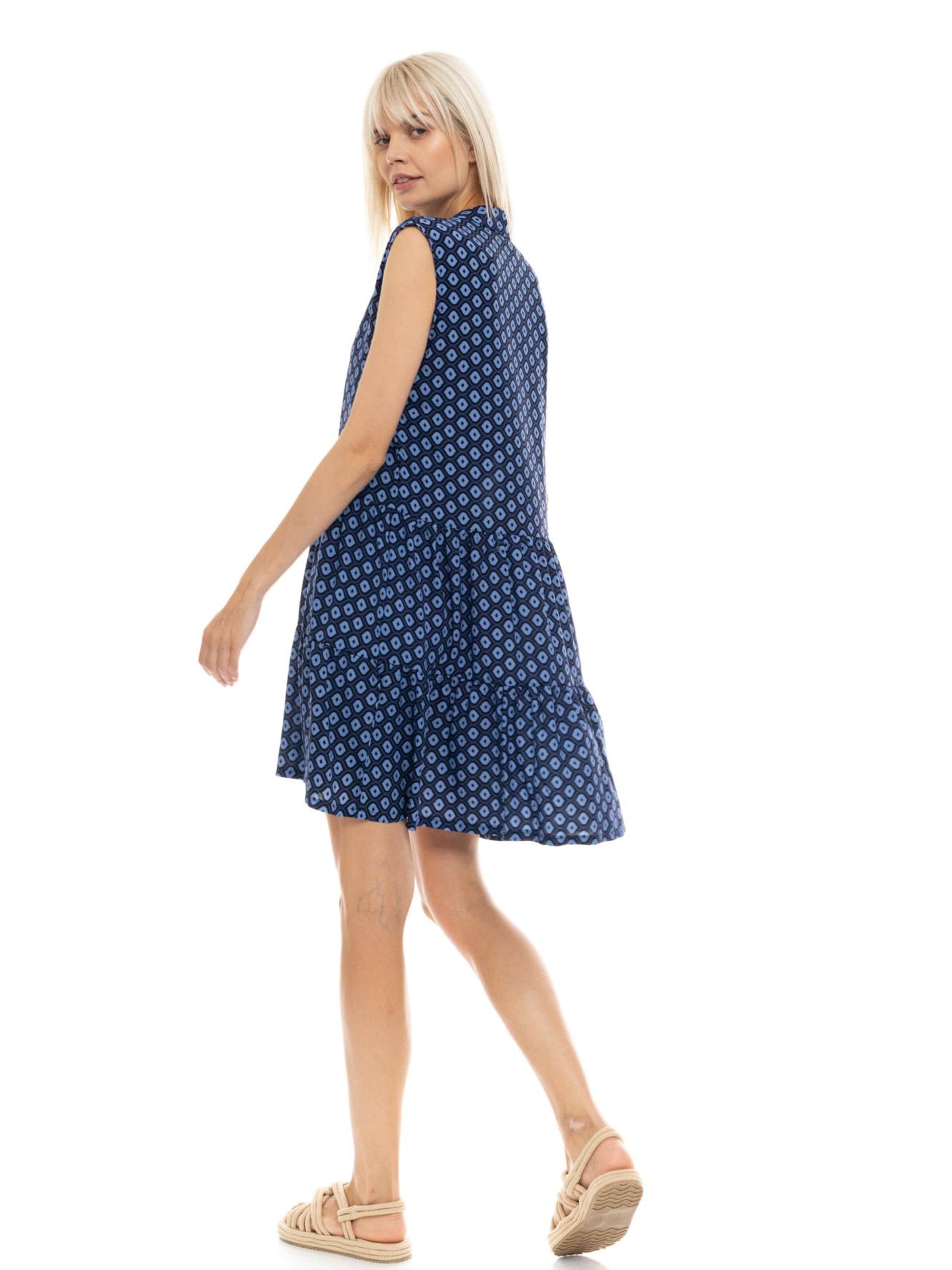 Pink Label Letnia sukienka 'BEACHWEAR ISLANDS' w kolorze niebieski