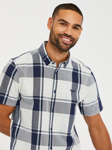 Threadbare Regular fit Overhemd 'Marcello' in Blauw