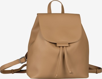 TOM TAILOR Reppu värissä beige: etupuoli