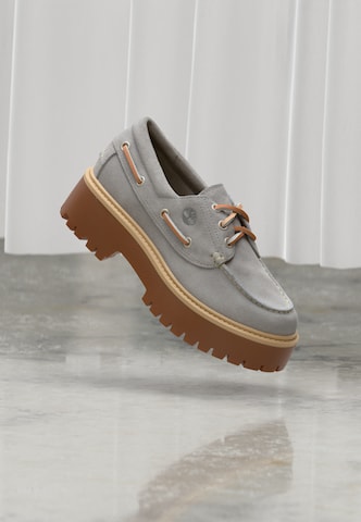 TIMBERLAND Šnurovacie topánky 'STONE STREET' - Sivá