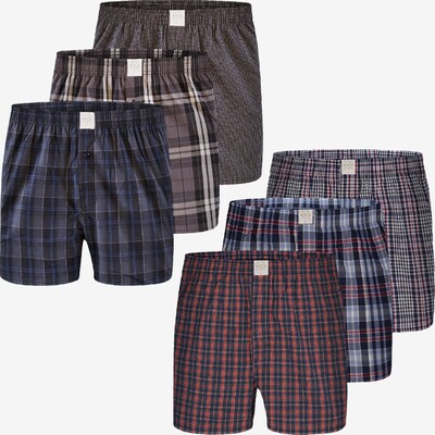 MG-1 Boxershorts ' Classics 6-Pack ' in mischfarben, Produktansicht