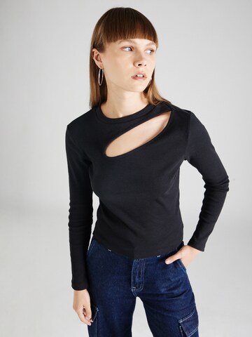 ONLY - Camiseta 'Nussa' en negro: frente