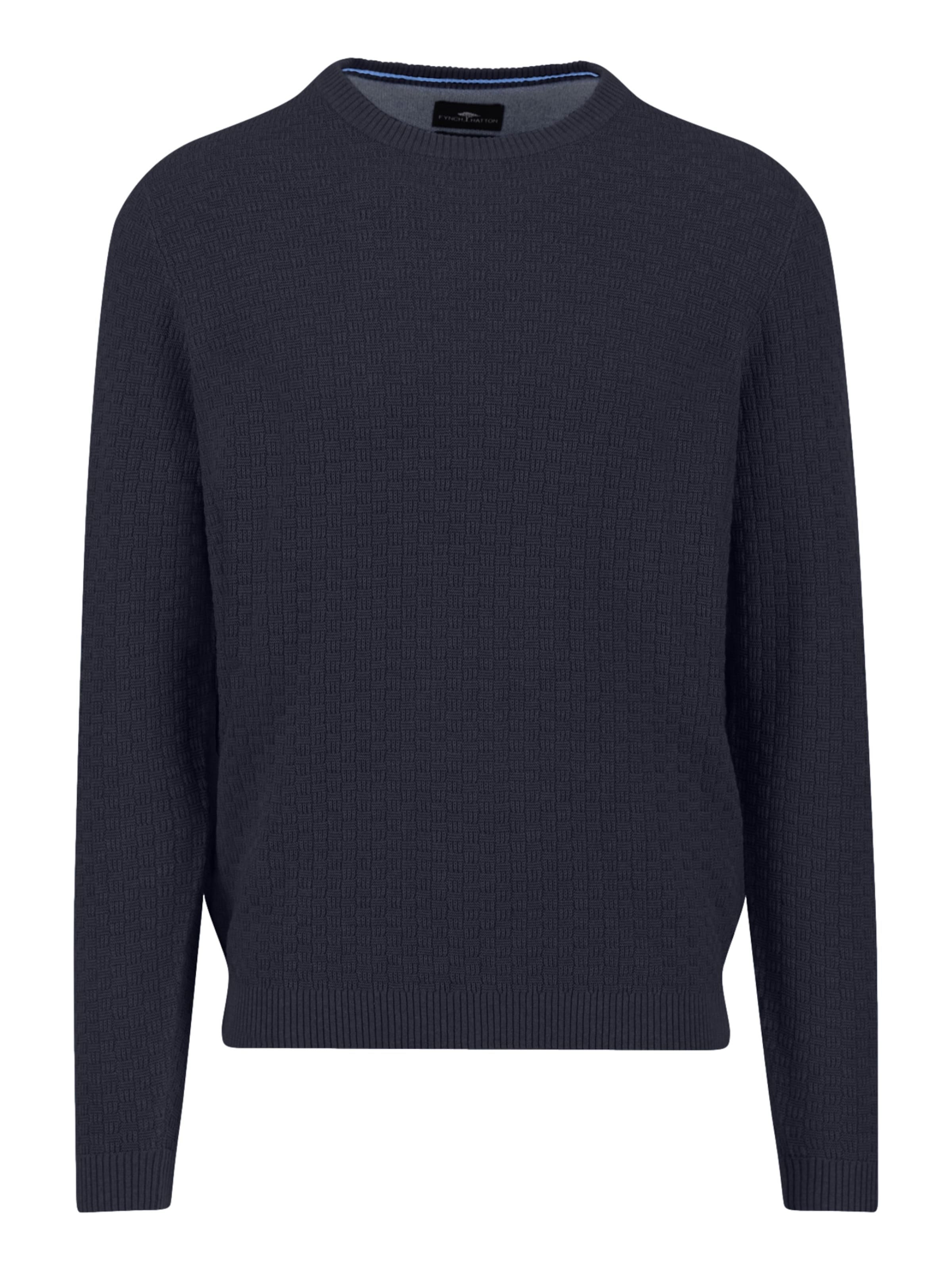 FYNCH-HATTON Sweater in Blue: front
