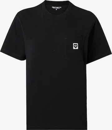 melns Carhartt WIP T-Krekls: no priekšpuses