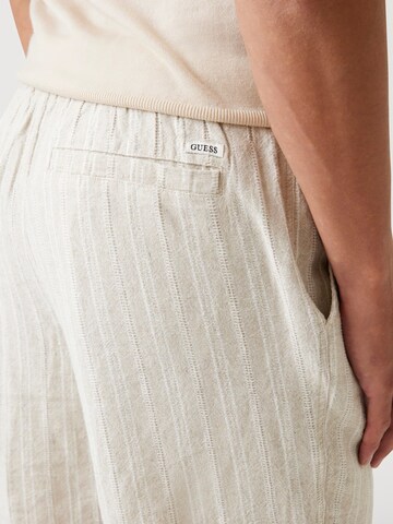 GUESS Regular Pants in Beige