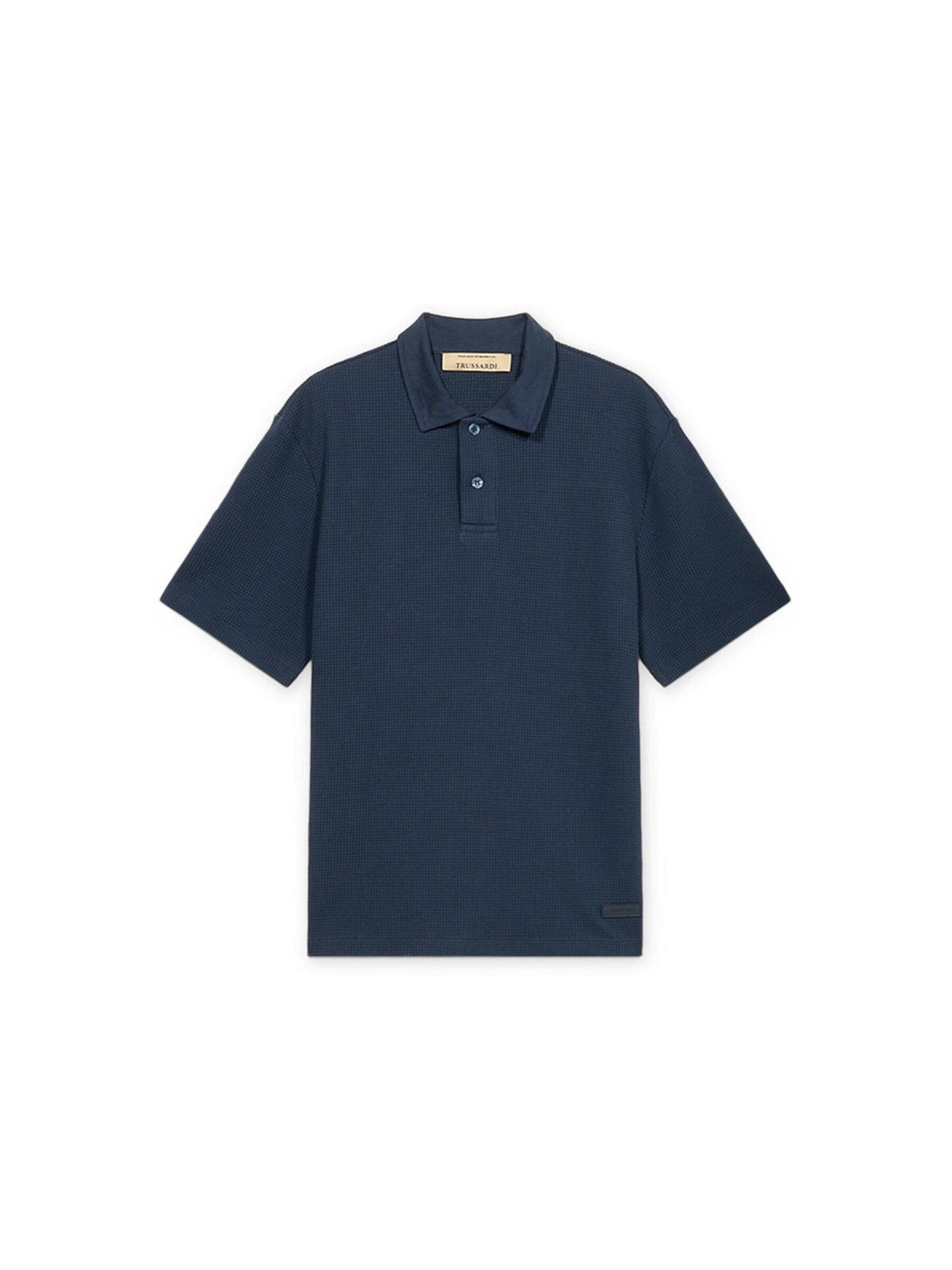 T-Shirt Trussardi en bleu : devant