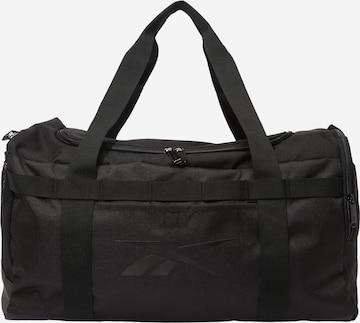 Reebok Sports Bag in Black: front