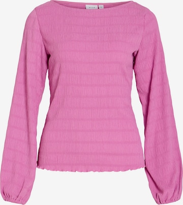 VILA Bluse 'VIINGRID' i pink: forside