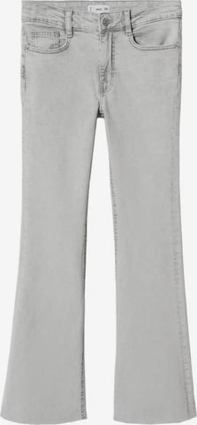 MANGO Flared Jeans in Grau: predná strana