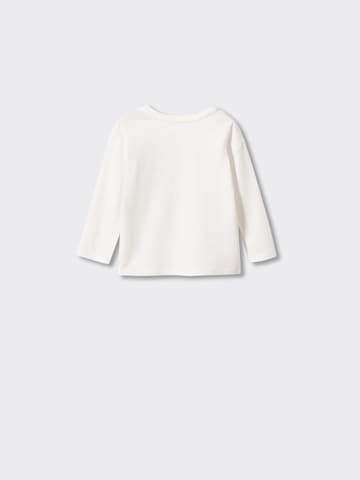 MANGO KIDS Koszulka w kolorze biały