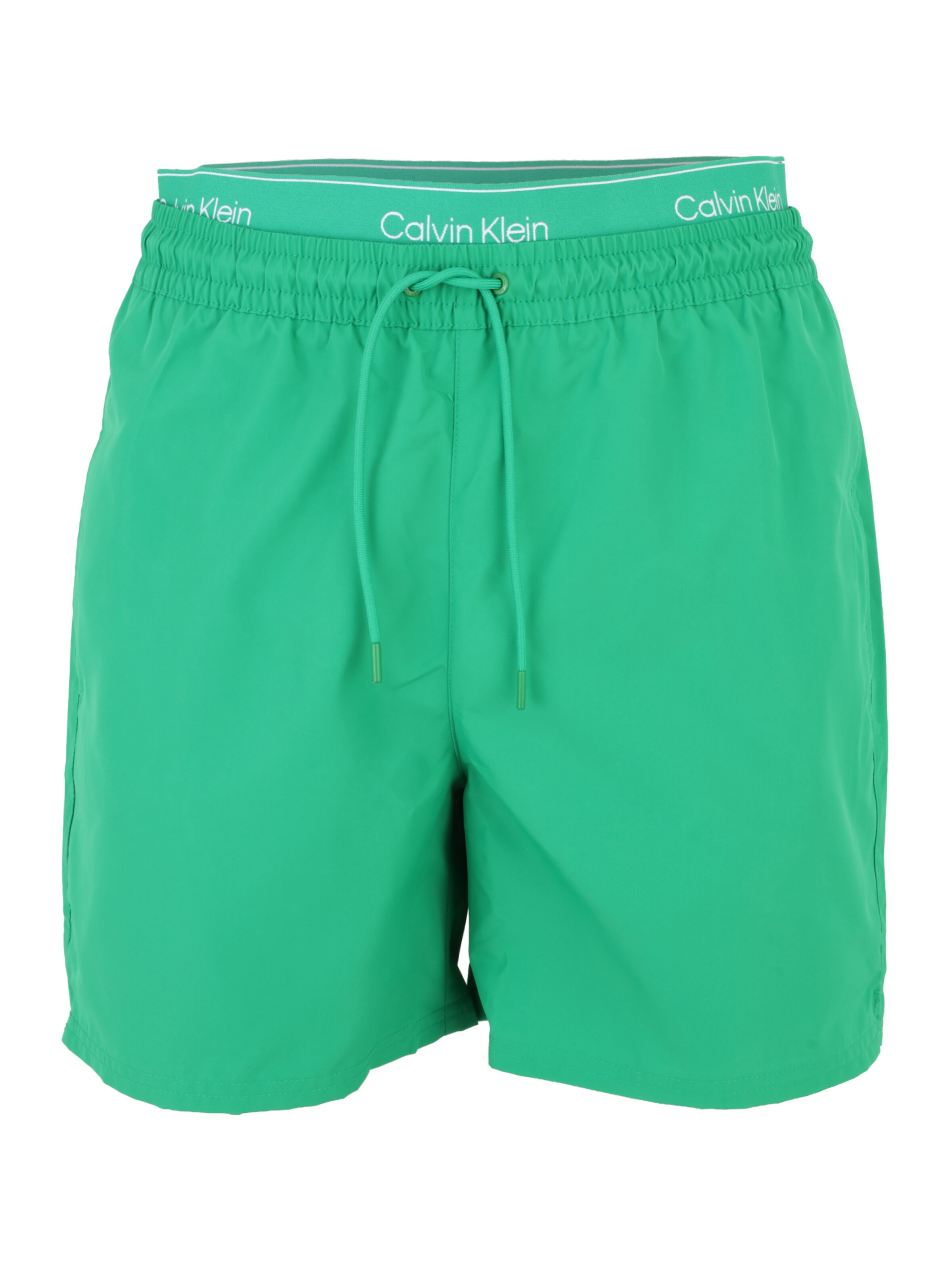 Calvin Klein Swimwear Σορτσάκι-μαγιό 'ESSENTIALS' σε πράσινο: μπροστά