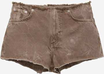 Pull&Bear regular Jeans i brun: forside