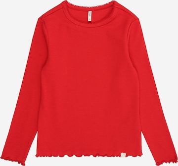 T-Shirt 'KMGTRINNY' Only Mini en rouge : devant