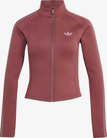 Veste de survêtement 'SST 2.0' ADIDAS ORIGINALS en rouge : devant