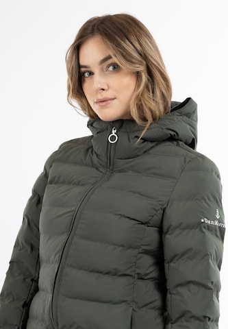 DreiMaster Maritim Winter Coat in Green