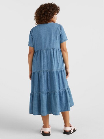 Tommy Jeans Curve Dress in Blue